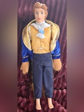 DISNEY - BEAUTY AND THE BEAST - PRINCE ADAM/BEAST BARBIE DOLL